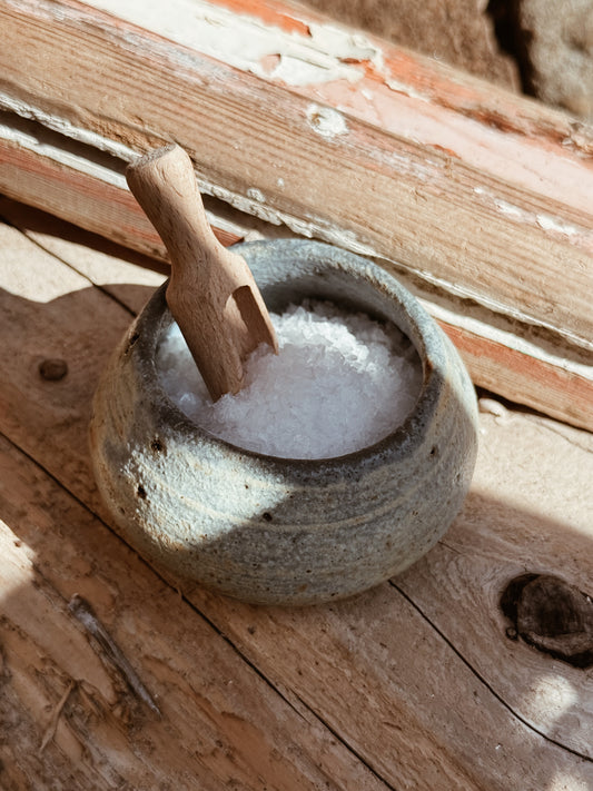 "a pinch of salt"